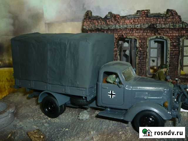 Модель немецкого грузовика времен войны Мурманск - изображение 1