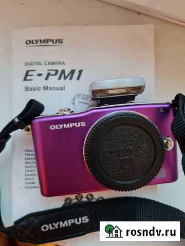 Компактный фотоаппарат Olympus Pen Mini E-PM1 body Челябинск - изображение 1