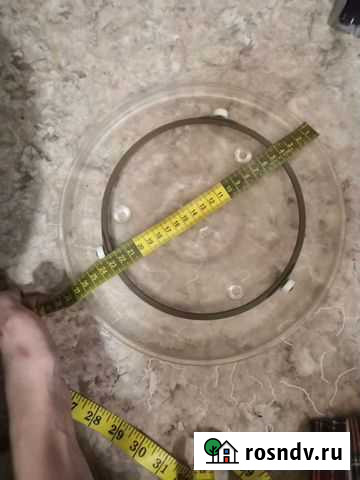 Терелка для микроволновки 27 см с кольцом Красноярск - изображение 1