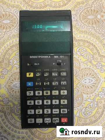 Советский калькулятор Электроника мк 61 Полысаево - изображение 1