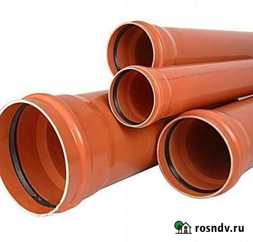 Труба нпвх наружной канализации d110 мм Ульяновск - изображение 1