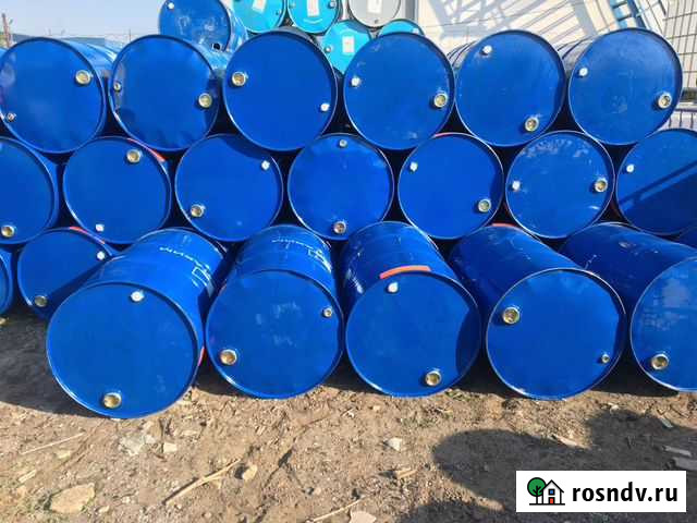 Бочка 216 литров металлическая с 2 мя еврокрышками Ростов-на-Дону - изображение 1