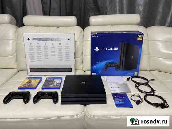 Ps4 pro,3ревизия,2 джойстика, как с магазина Петрозаводск