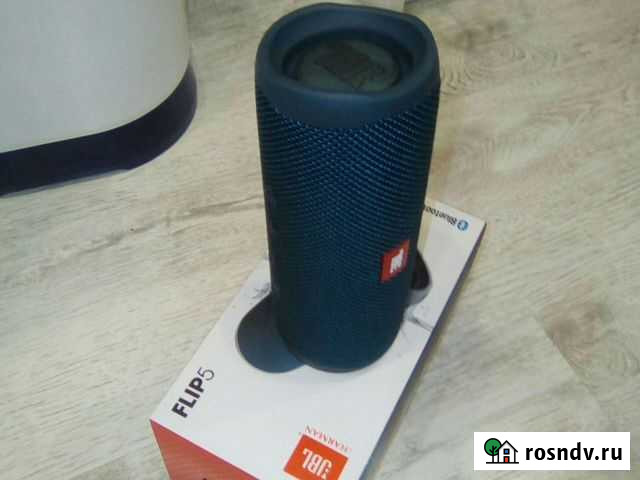 Колонка jbl flip 5, ориг., новая, гарантия Рязань - изображение 1