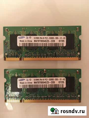 Оперативная память на 1 Гб и 2 Гб Пермь - изображение 1