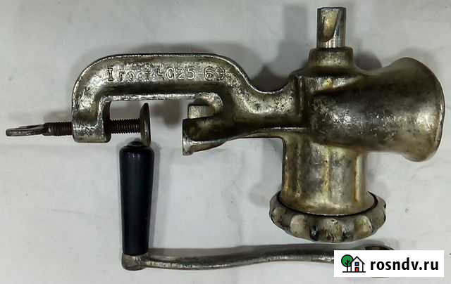 Мясорубка ручная Златоуст - изображение 1