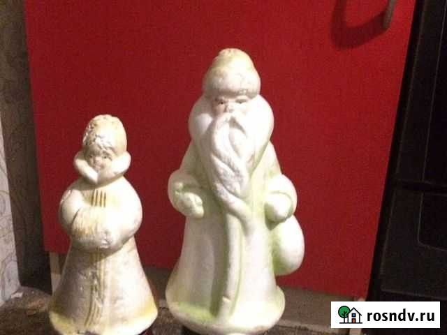 Дед мороз и снегурочка СССР Лиски - изображение 1