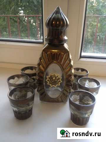 Бутылка, рюмки подарочные, экспортные Ростов-на-Дону - изображение 1