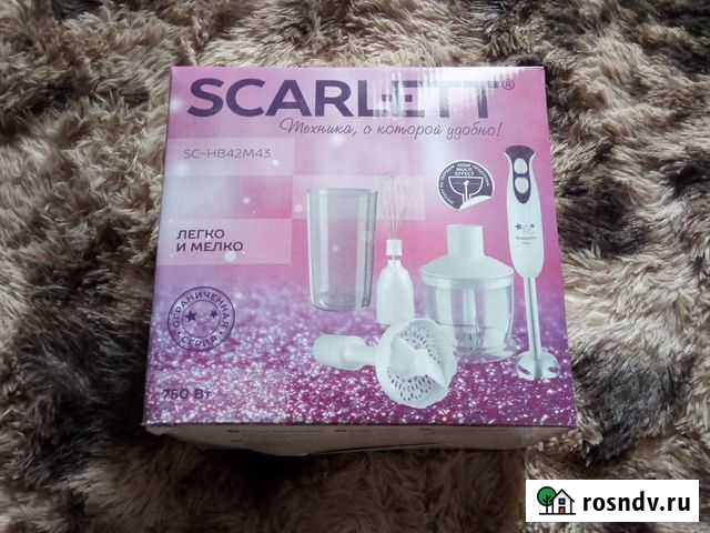 Блендер Scarlett новый 750w Новокузнецк - изображение 1