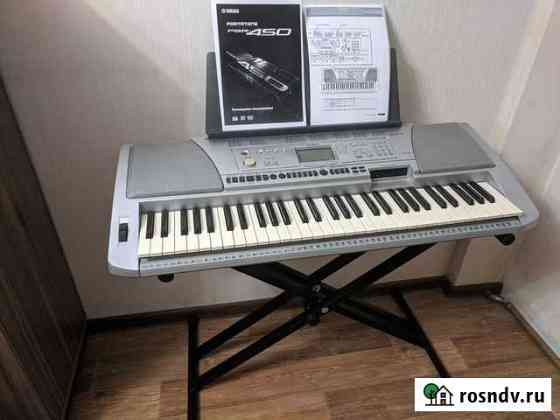 Профессиональный Синтезатор Yamaha PSR-450 +Стойка Иркутск