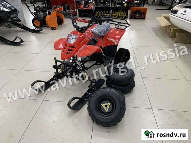 Квадроцикл-Снегоход Tiger Universal 150 красный Кемерово - изображение 1