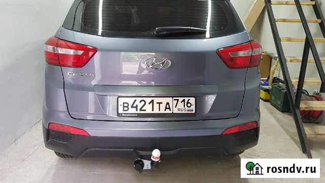 Фаркоп заводской Хендай Крета без подреза Установк Нижнекамск - изображение 1