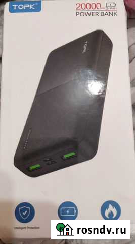 Power bank topk 20000mAh Гарантия Казань - изображение 1