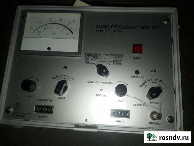 Audio Frequency Test Set TT-0155 Будённовск - изображение 1