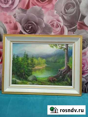 Картина маслом на холсте Брянск - изображение 1