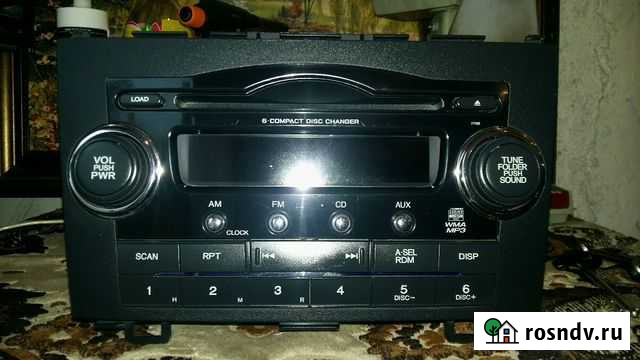 Штатная магнитола Honda CR-V 2007-2012 г Биробиджан - изображение 1