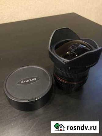 Объектив samyang 8 mm фишай fishye canon Мурманск - изображение 1