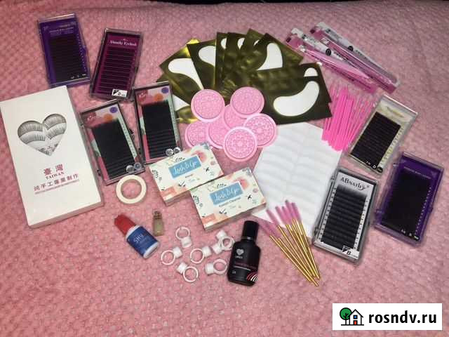 Стартовый набор для наращивания ресниц большой Мытищи - изображение 1