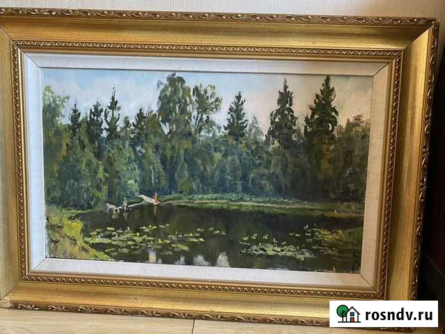 Картина «У плотины». И.В.Рыбачук Владивосток - изображение 1