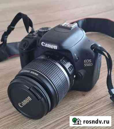 Зеркальный фотоаппарат canon eos 550d Хабаровск