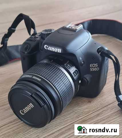 Зеркальный фотоаппарат canon eos 550d Хабаровск - изображение 1