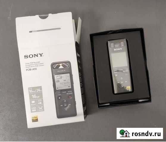 Hi-Res Рекордер, диктофон, микрофон Sony A10 -PCM Санкт-Петербург - изображение 1