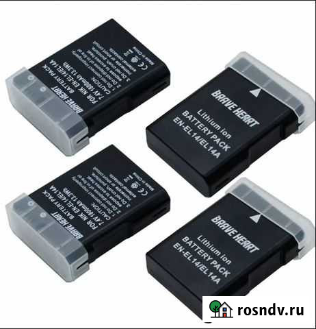 Аккумуляторы для фотоаппаратов nikon и canon Киров - изображение 1