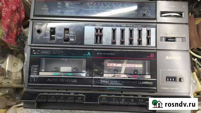 Магнитола Sanyo с33к Ростов-на-Дону - изображение 1