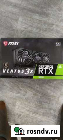 Видеокарта rtx3070 Ventus 3x Екатеринбург - изображение 1