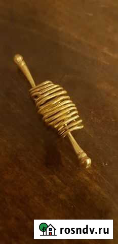 Золото Скифы. Спираль на косу воина. VI - II век д Звенигород - изображение 1