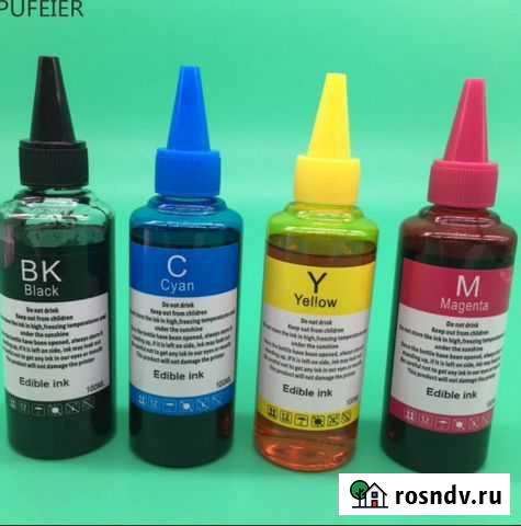 Пищевые краски для принтера Петрозаводск - изображение 1