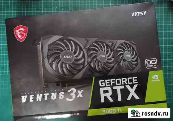 Видеокарта MSI Ventus 3x 3060Ti LHR Ярославль