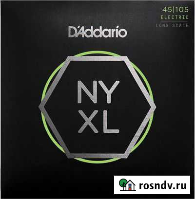 Струны для бас-гитары DAddario серии nyxl Иркутск - изображение 1