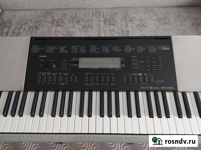 Синтезатор casio wk-220 Рубцовск - изображение 1