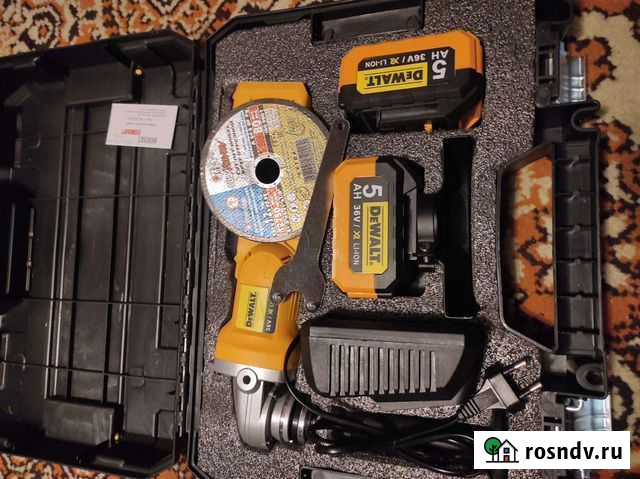 Шлиф машинка, болгарка. аккумуляторная Качканар - изображение 1