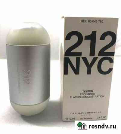 Тестер оригинал Carolina Herrera 212 Красногорск