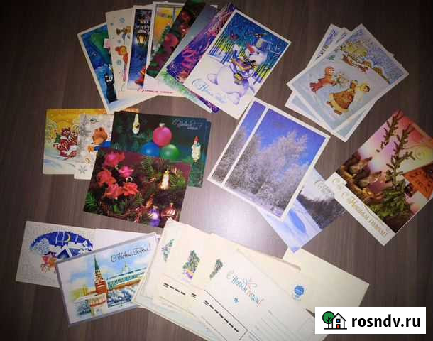 Открытки с Новым годом из СССР Котельники - изображение 1