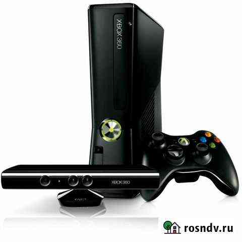 Xbox 360 Slim 250+кинект+2 джойстик Владимир