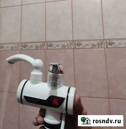 Водонагреватель проточный. 3 квт. (Новый, проверен Новомичуринск - изображение 1