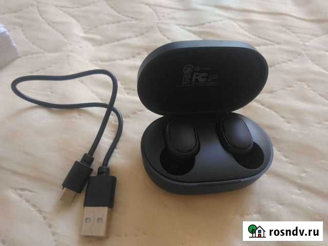 Продам беспроводные наушники Mi True Earbuds Basic Кемерово - изображение 1