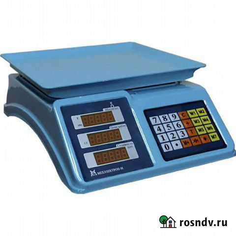 Торговые весы 15/30кг Ангарск - изображение 1