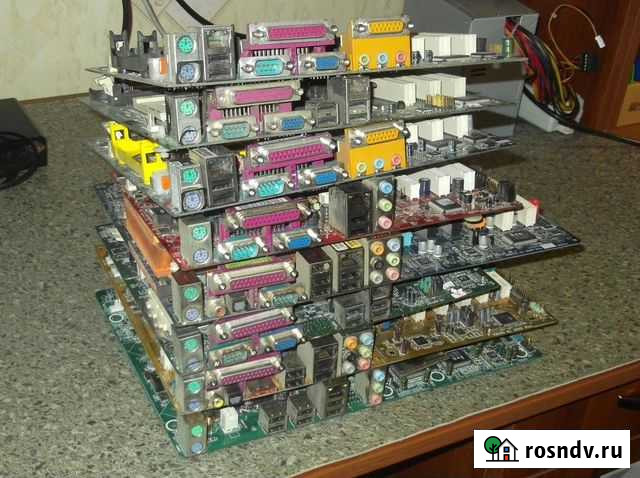 Материнка старая но рабочая Оренбург - изображение 1