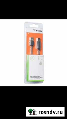 Кабель для компьютера Belkin USB-A(М) /USB-B(М), 3 Петрозаводск - изображение 1
