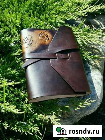 Блокнот, ежедневник. Кожа. Hand Made Иркутск - изображение 1