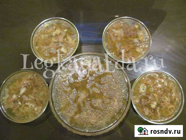 Холодец домашний, торт из печени, куриные рулетики Тула - изображение 1