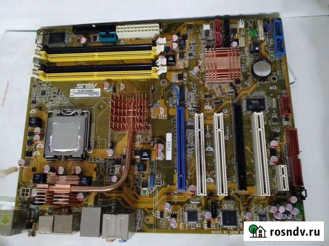 Материнская плата с процессором 775 Куровское - изображение 1
