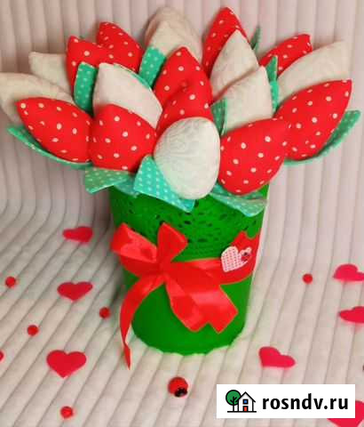 Тюльпаны. Букет на праздник Всеволожск - изображение 1