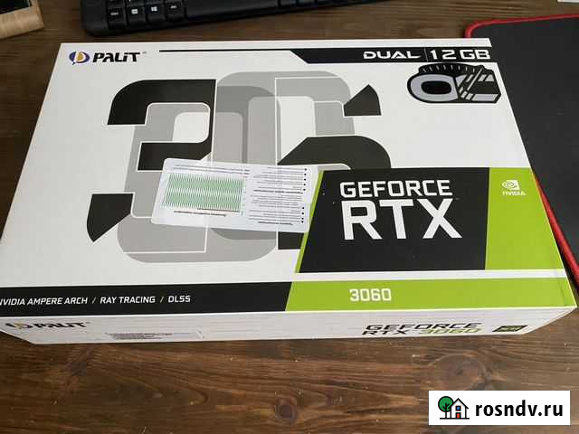 Palit GeForce RTX 3060 dual OC (LHR) Томск - изображение 1