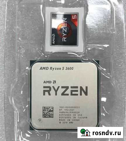 AMD Ryzen 5 3600 Краснодар - изображение 1