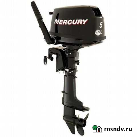 Лодочный мотор Mercury ME F 5 M 4-х тактный новый Астрахань - изображение 1